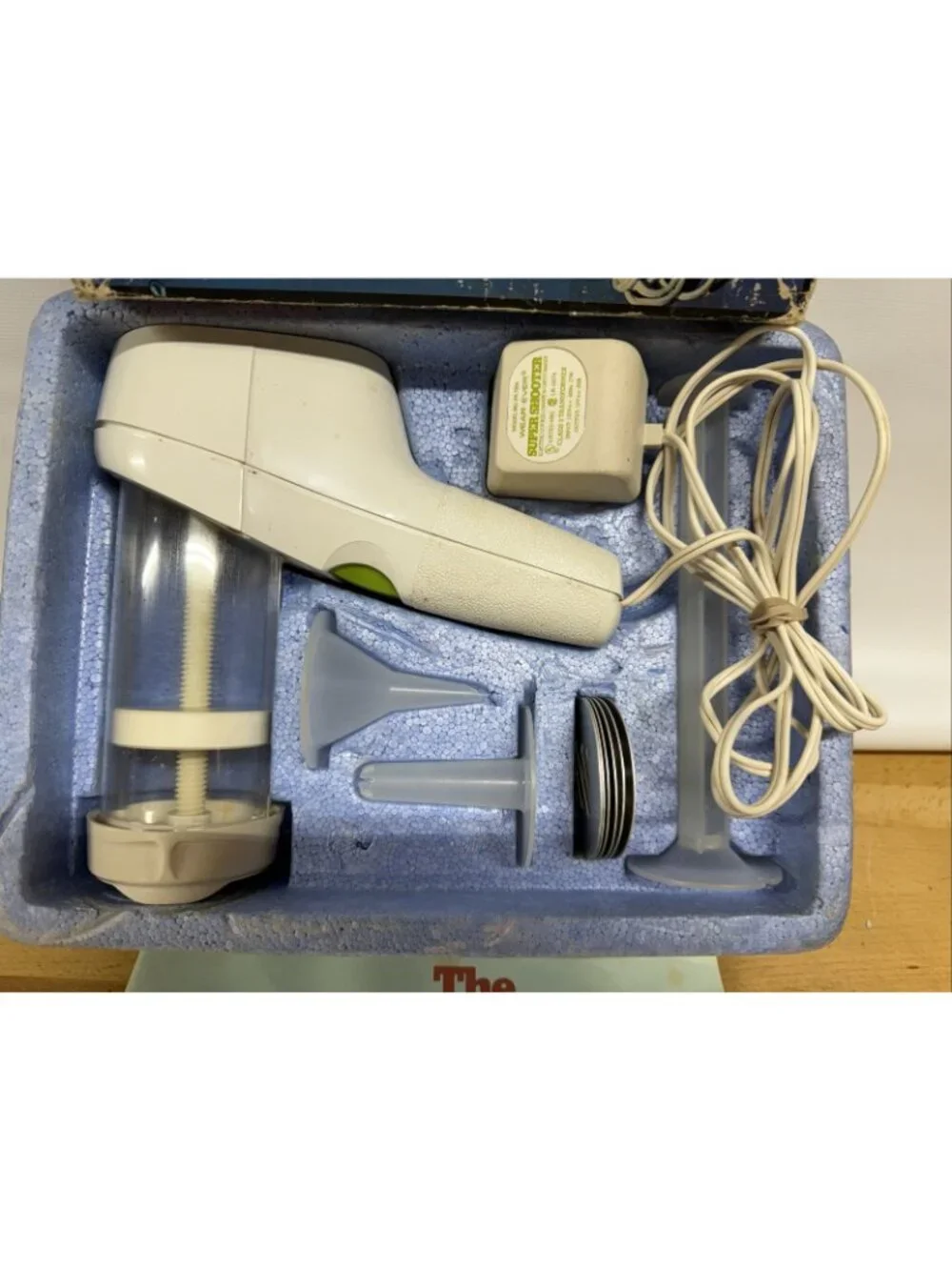 VTG Wear-Ever Super Shooter Electric Cookie Canape Candy Maker WORKS COMPLETE